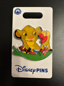  Simba Eating Bugs Pin