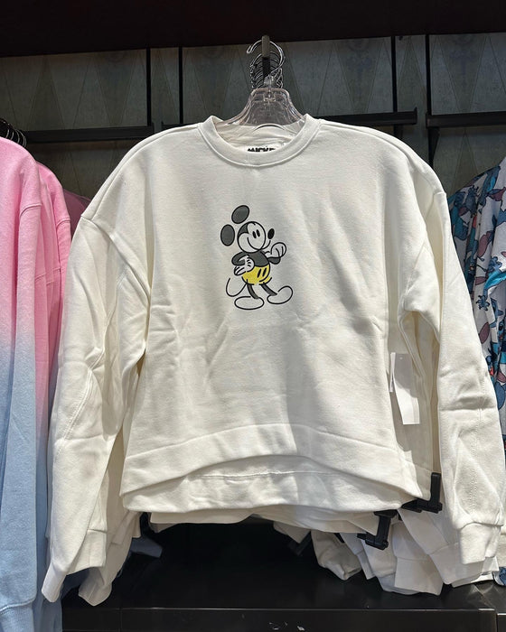 Mickey Mouse Cropped Pullover