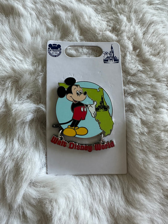50th Anniversary Walt Disney World Mickey Pin