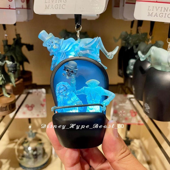 Doom Buggy Hitchhiking Ghosts Ornament by Sketchbook