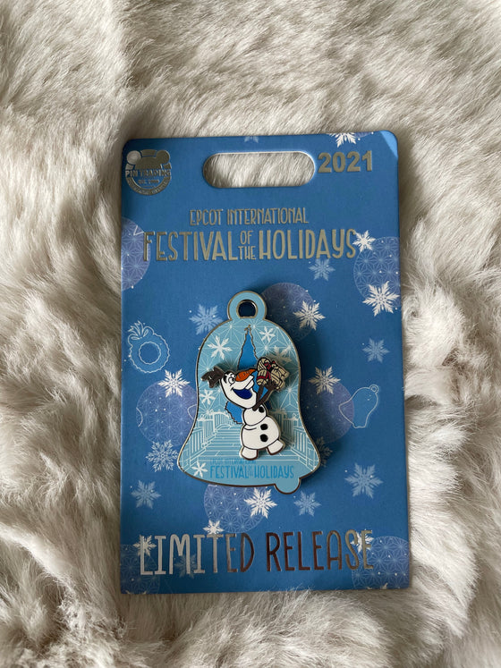 Festival of the Holidays Olaf Pin
