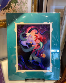  Ursula and Ariel Print by Dylan Bonner