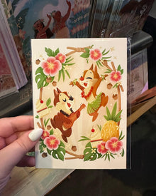  Chip and Dale Postcard