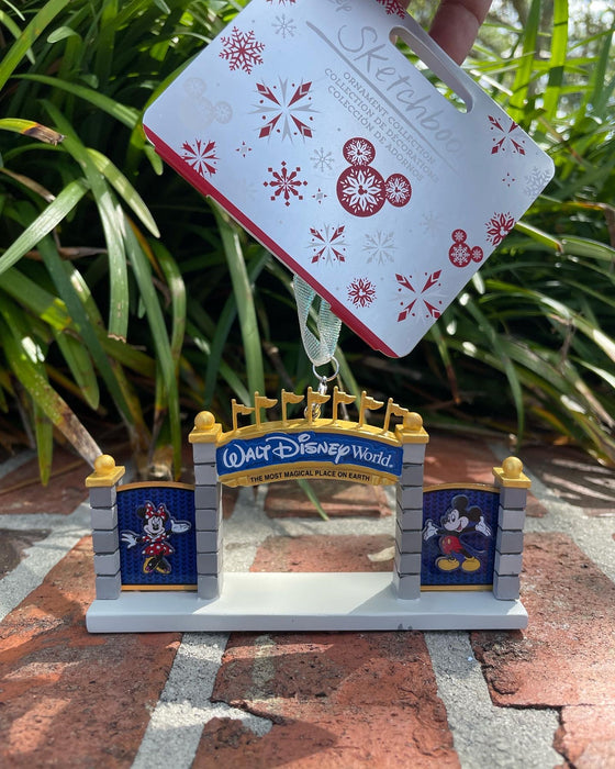 Walt Disney World Entrance Sign Ornament
