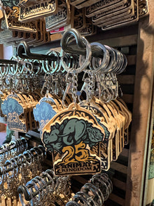  Disney’s Animal Kingdom 25th Anniversary Keychain