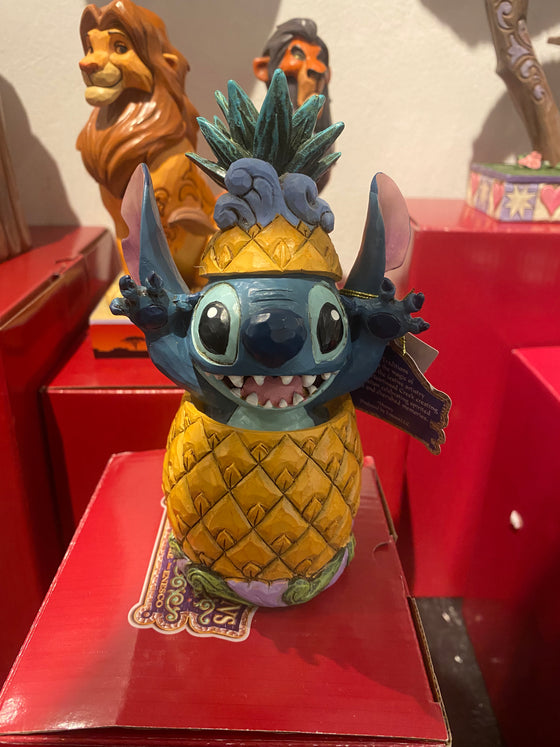 Stitch in Pineapple Jim Shore Figurine
