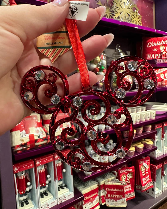 Mickey Swirls Ornament